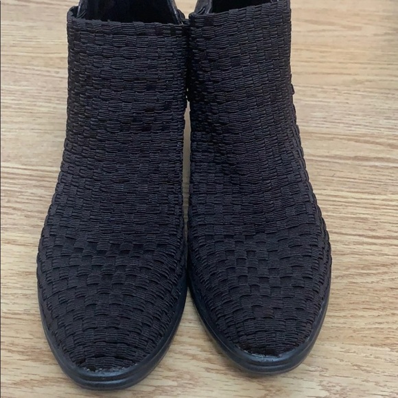 Steve Madden Panga Brown Woven Ankle Bootie 7.5 - Picture 8 of 8